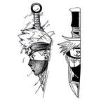 NARUTO - KAKASHI (TEMP TATOO)